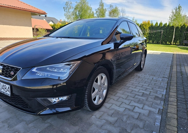 Seat Leon cena 59600 przebieg: 154650, rok produkcji 2016 z Kłecko małe 781